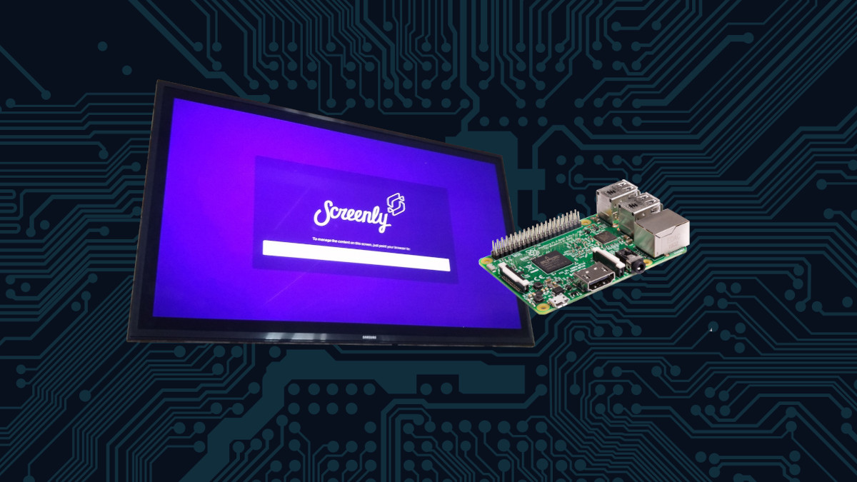Screenly OSE Raspberry Pi Title