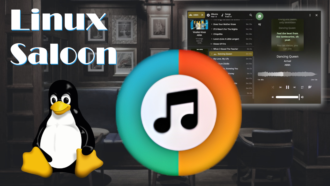 Linux Saloon 201 | Tambourine Music Player